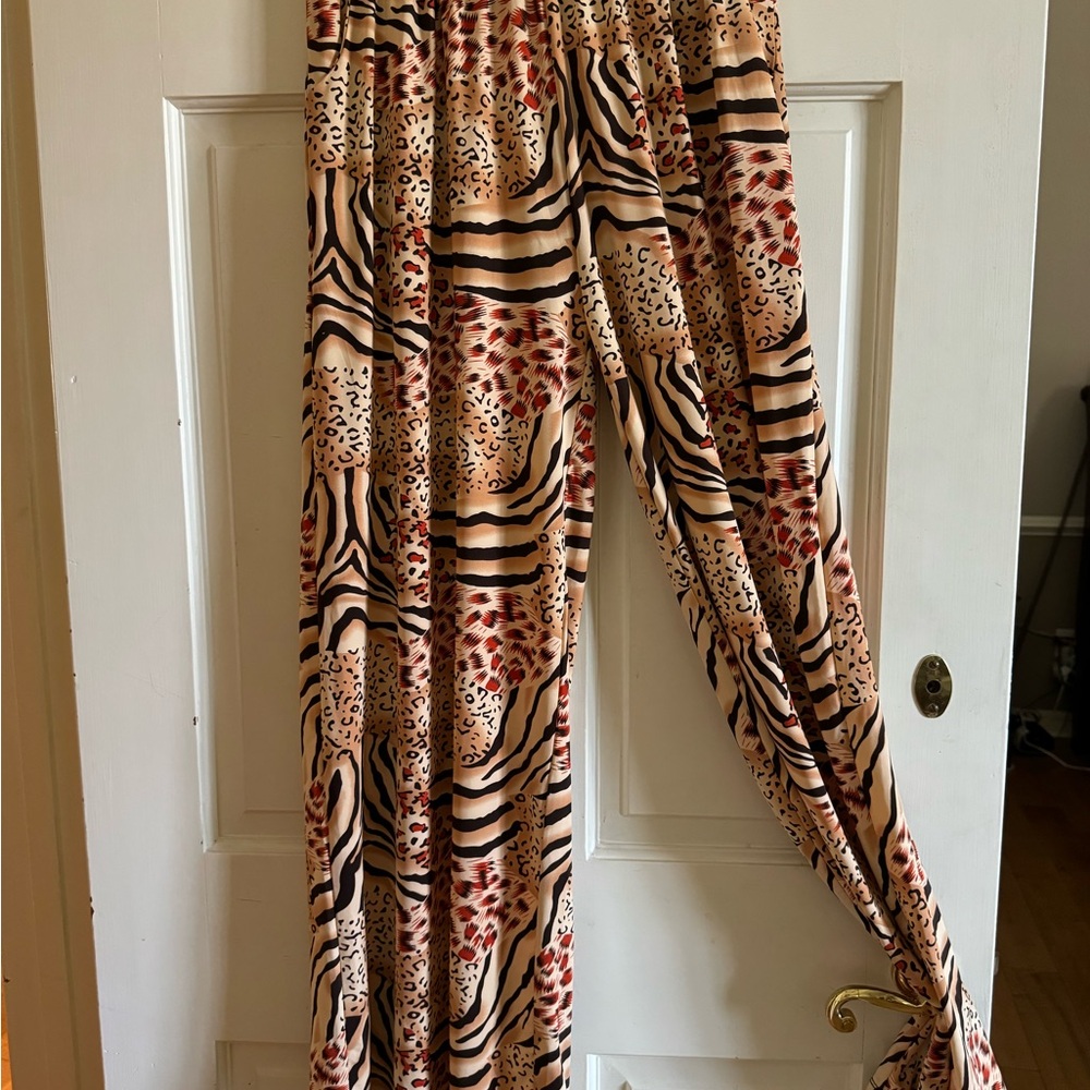 Animal Print Pants